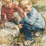 1136 6419 Oljemålning